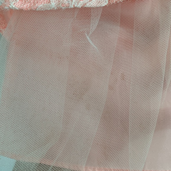 Masquerade Formal Mini Pink Dress size13/14 - Picture 6 of 6